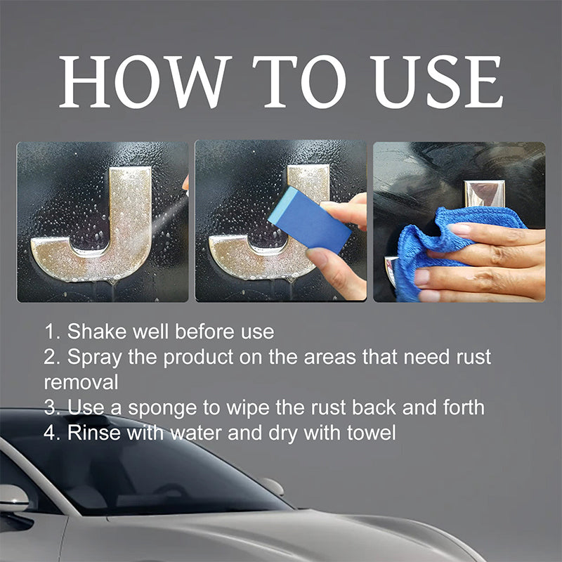 Spray antirouille efficace pour voiture