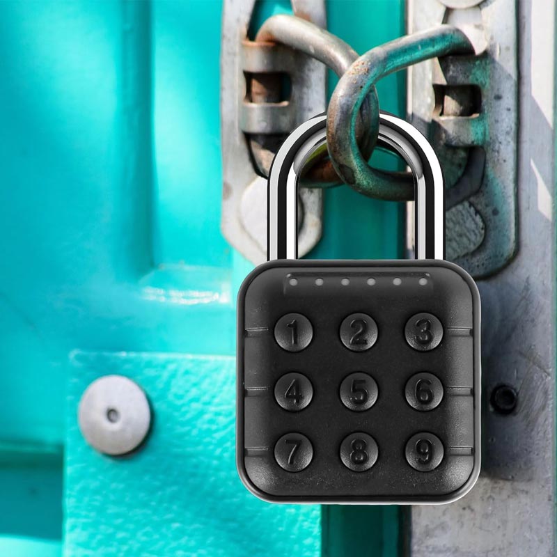 Cadenas avec mot de passe à 6 chiffres Anti-cisaillement Anti-vol