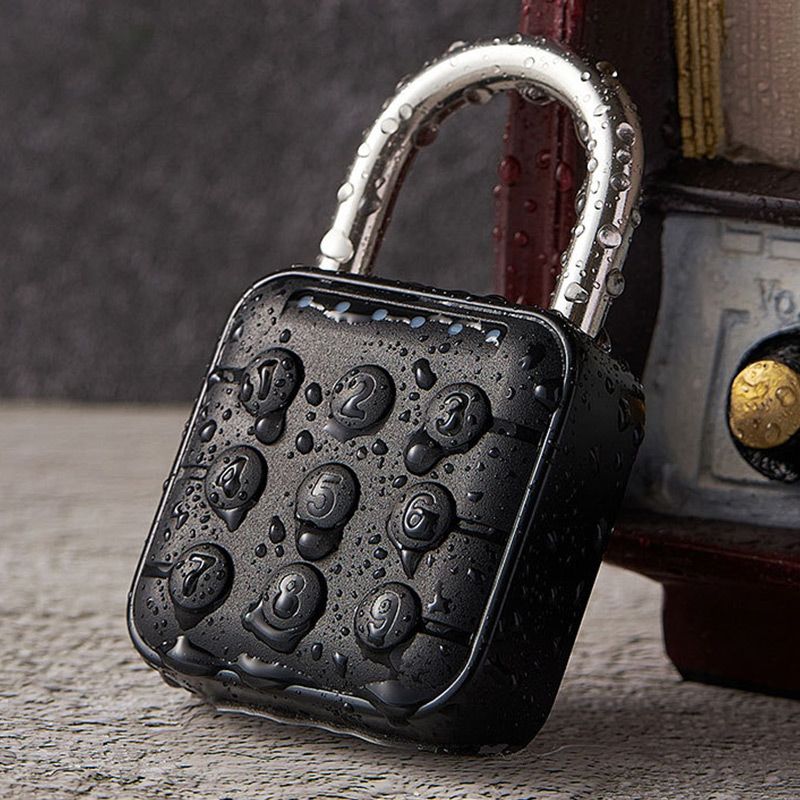 Cadenas avec mot de passe à 6 chiffres Anti-cisaillement Anti-vol