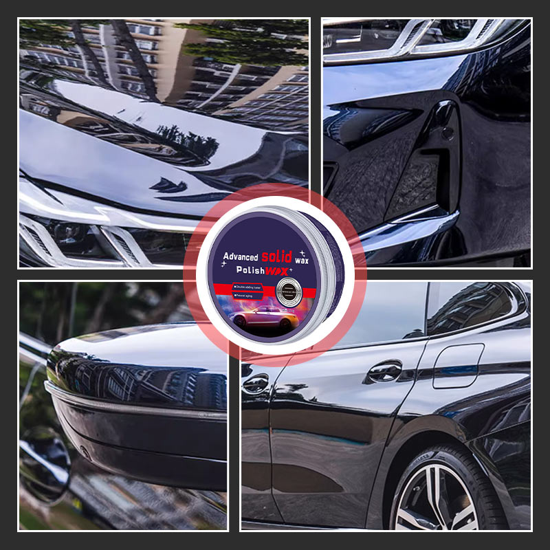 Cire de polissage pour voiture à protection forte et durable