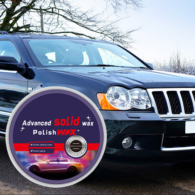 Cire de polissage pour voiture à protection forte et durable