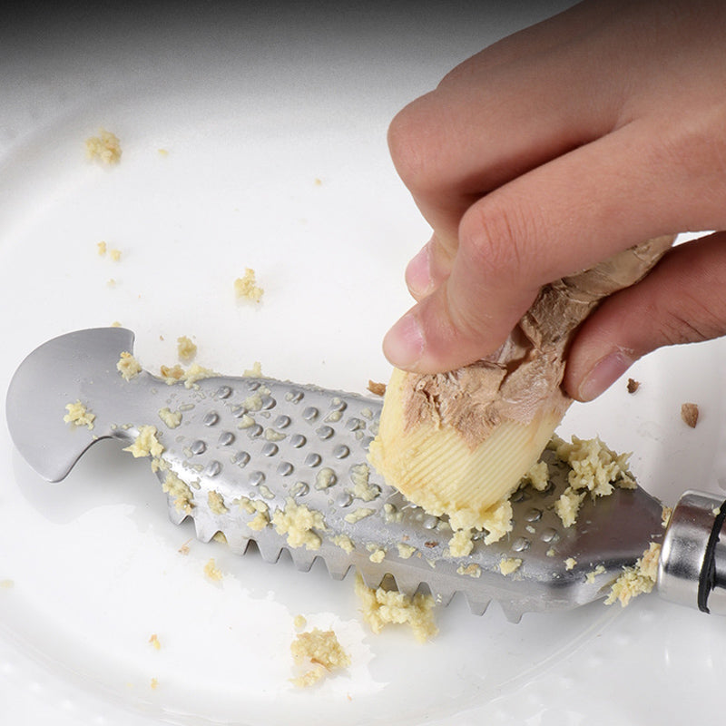 🔪Écailleur de poisson en acier inoxydable🏠
