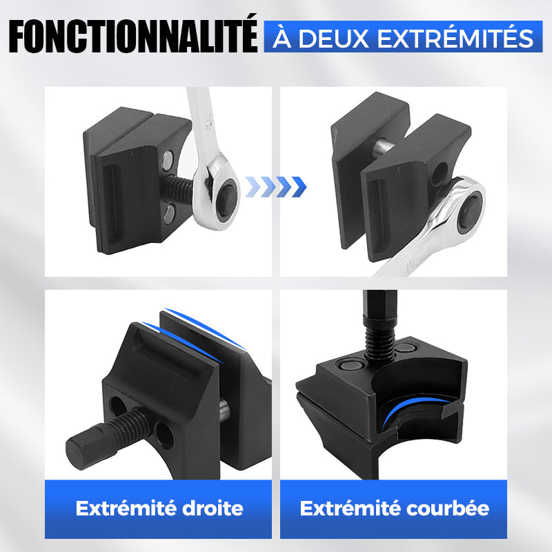 Écarteur universel de fusée de direction de moyeu fendu de suspension de voiture
