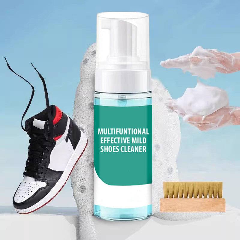 Nettoyant multifonctionnel efficace et doux pour chaussures