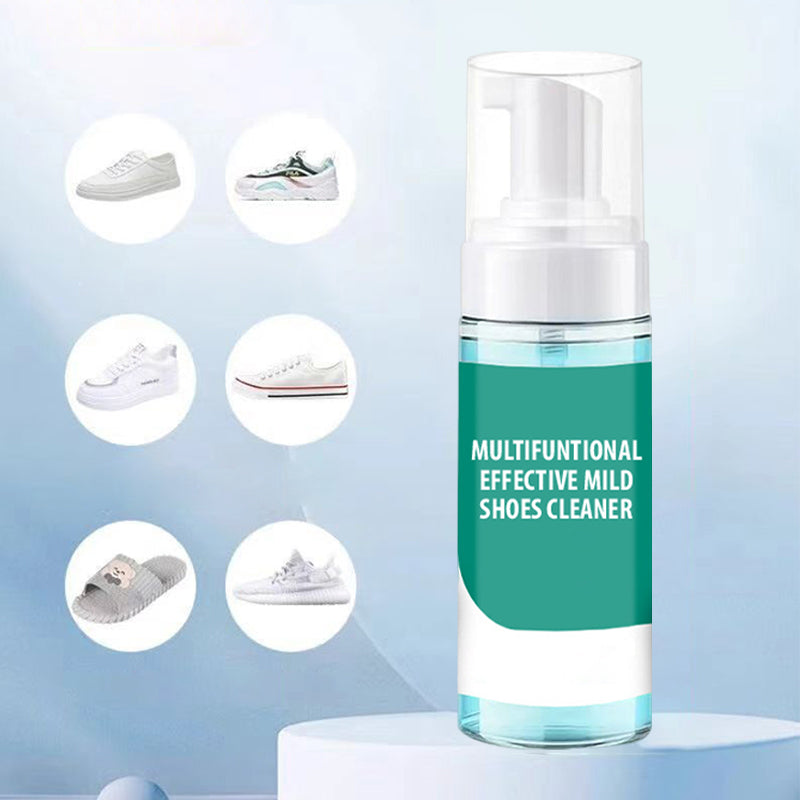 Nettoyant multifonctionnel efficace et doux pour chaussures