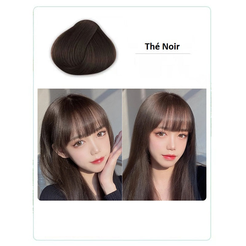 Extraits de plantes pures pour la coloration des cheveux gris Bubble Hair Dye