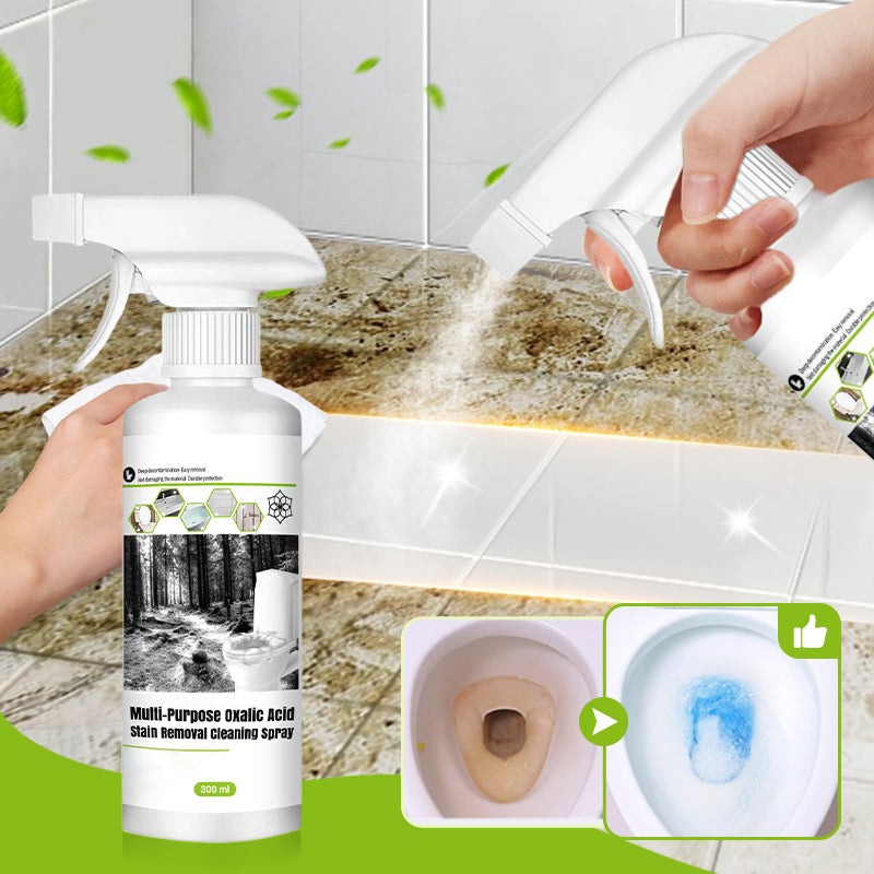Spray de Nettoyage Multi-usages à l'Acide Oxalique pour Éliminer les Taches