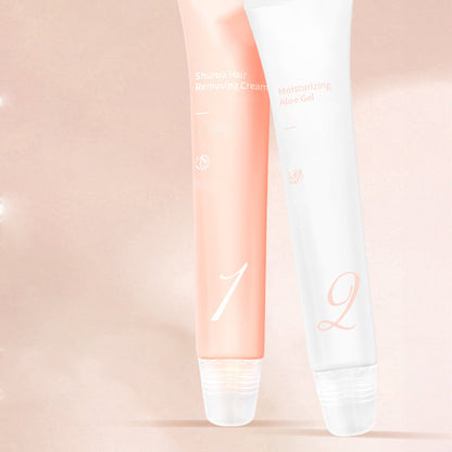 🌸 Kit de Crème Dépilatoire pour Femmes – Achetez-en 2, Obtenez-en 1 Gratuit ! ✨🧴