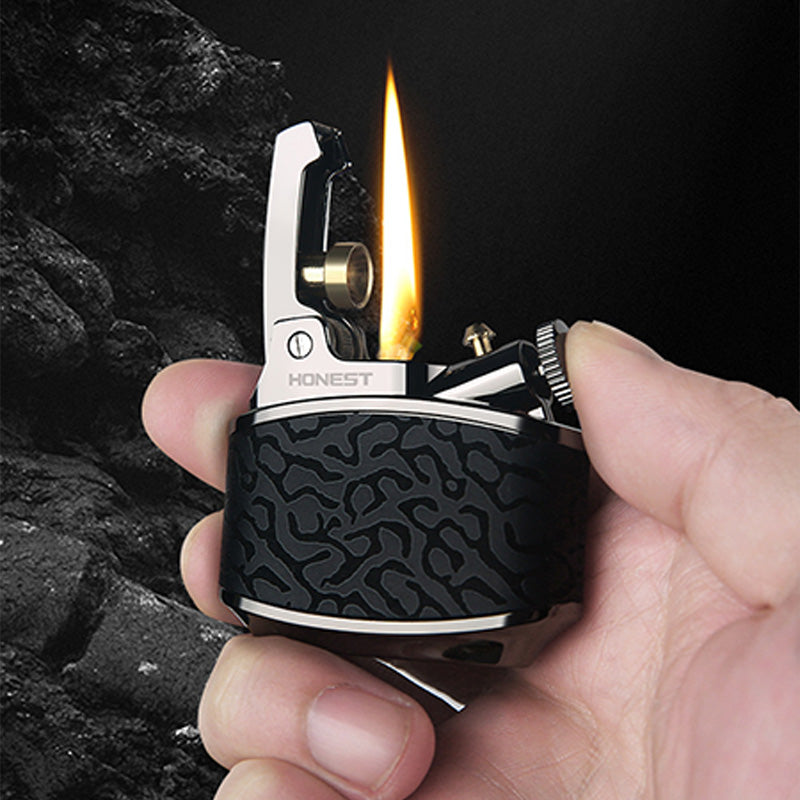 Briquet à Kérosène Rechargeable de Poche