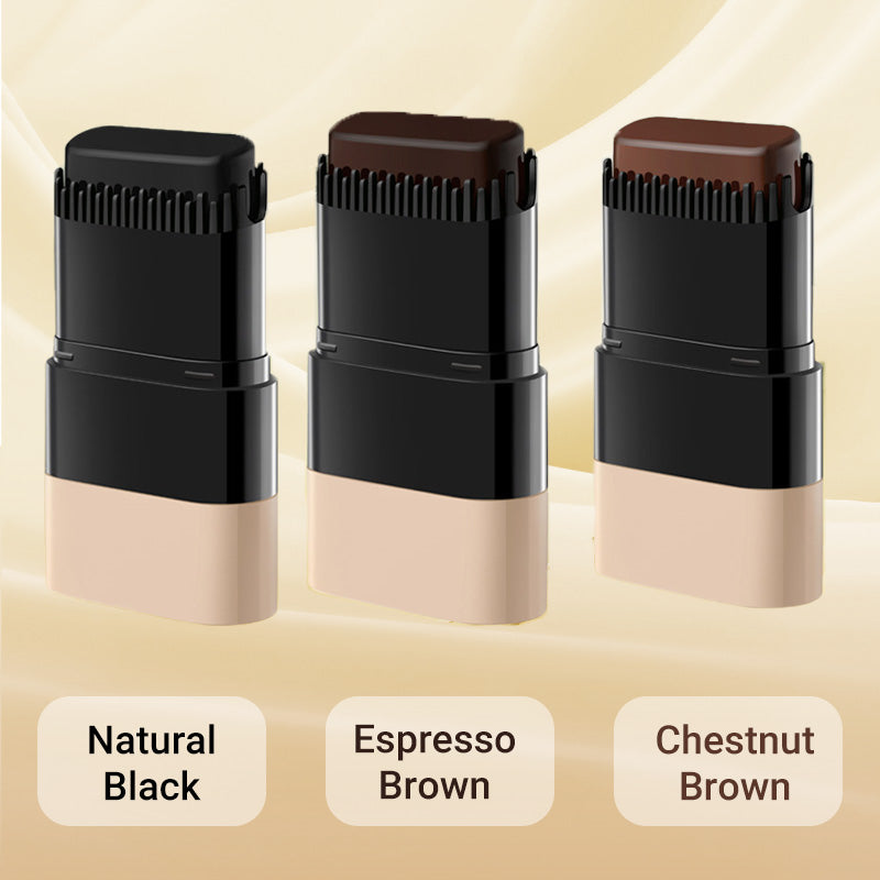 Bâton de coloration instantanée avec peigne intégré