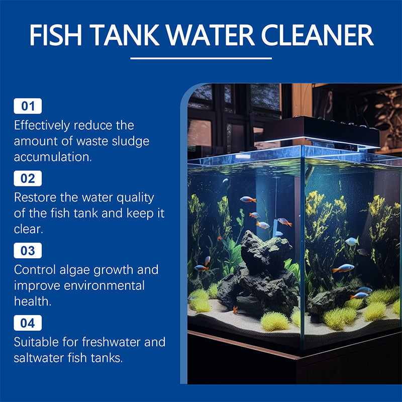 🔥2025 Vente à chaud 🔥Nettoyant Puissant pour l'Eau des Aquariums
