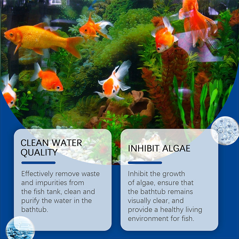 🔥2025 Vente à chaud 🔥Nettoyant Puissant pour l'Eau des Aquariums