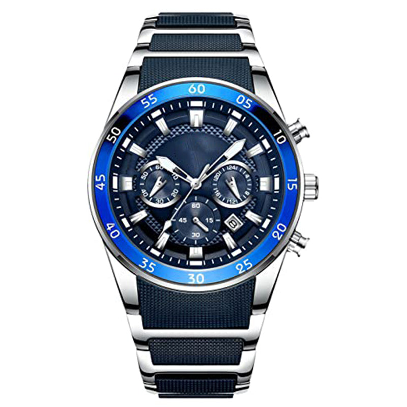 ⌚Remise de 52% de la valeur🔥Montre à quartz multifonctionnelle étanche pour hommes