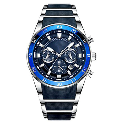 ⌚Remise de 52% de la valeur🔥Montre à quartz multifonctionnelle étanche pour hommes