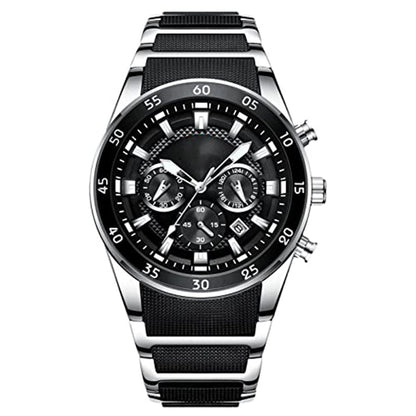 ⌚Remise de 52% de la valeur🔥Montre à quartz multifonctionnelle étanche pour hommes