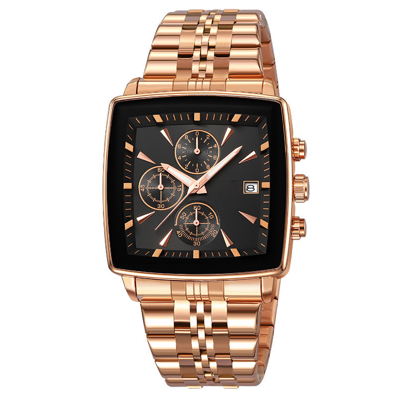 ⌚50% de réduction🔥Montre à quartz multifonctionnelle étanche pour hommes