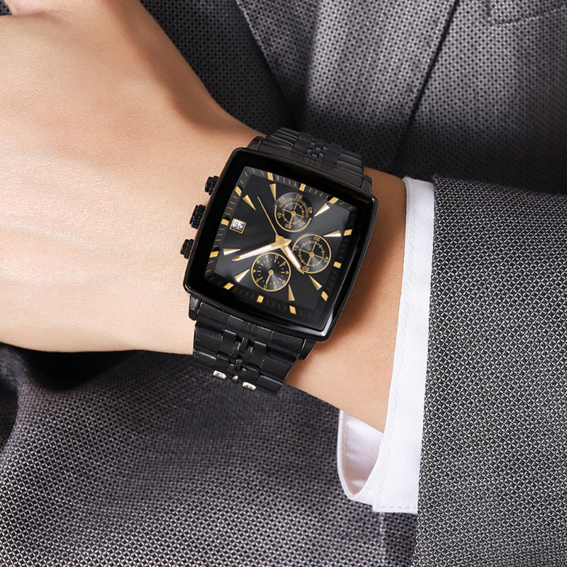 ⌚50% de réduction🔥Montre à quartz multifonctionnelle étanche pour hommes