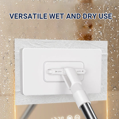 🎁 Achetez 2, obtenez 1 gratuit ! 🧹✨ Balai-serpillère anti-poussière jetable avec 4 chiffons réutilisables – Pratique et efficace 🚀🌟