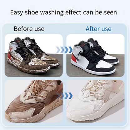 🌊👟Nettoyant moussant universel portable sans rinçage pour chaussures