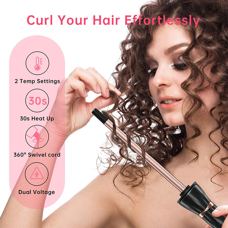 👧✨Vente chaude 61% de réduction 💖 Fer à friser ultra-fin 3/8 pouce en laine