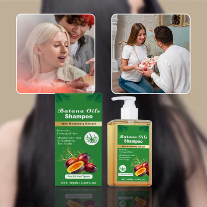 ✨Achetez-en 3 et obtenez-en 2 gratuitement🌸👧Shampooing Batana Oil à l'extrait de romarin