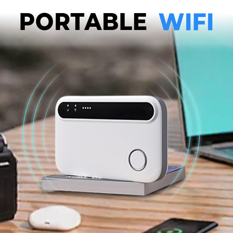 Point d'accès Wi-Fi portable et rechargeable pour les voyages