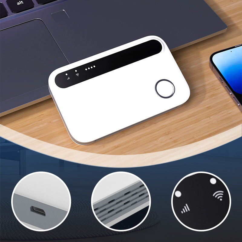 Point d'accès Wi-Fi portable et rechargeable pour les voyages