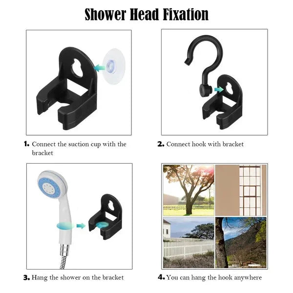 🚿 Douche de Camping Portable – Débit Réglable & Nettoyage Facile en Plein Air ! ⛺✨ 🔥 Solution Pratique pour le Camping, la Plage & les Voyages