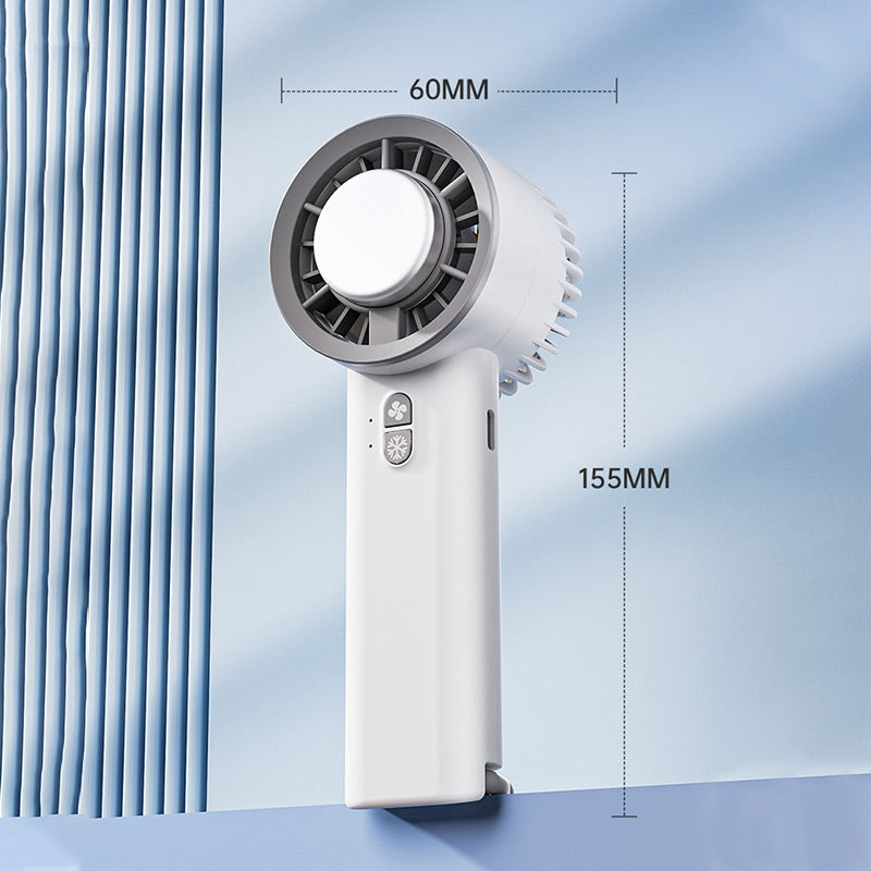 ❄️🌀 Prix réduit de moitié ! Mini ventilateur portatif avec refroidissement par glace — Fraîcheur instantanée partout où vous allez 🌬️✨