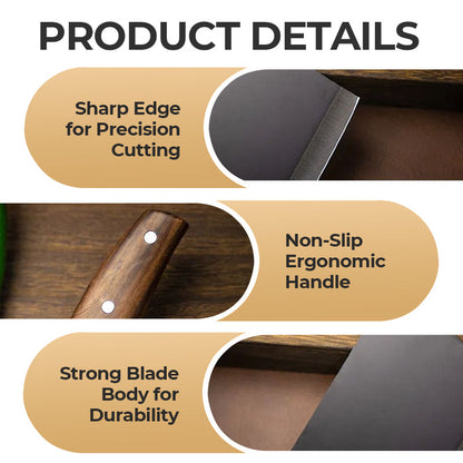 🎁 Achetez 2, obtenez 1 GRATUIT ! 🔪🥬🍅 Couteau de cuisine forgé en acier inoxydable haute résistance – Coupe précise et durable