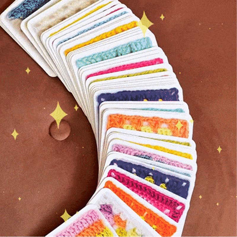 🧵Le Jeu de Cartes Granny Square pour le Crochet – 50 Motifs à Mélanger et Assortir🧶