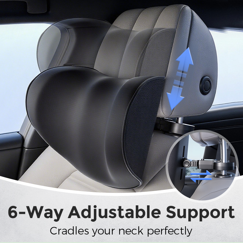 Livraison gratuite💥Nouveaux produits haut de gamme 2025🔥Appui-tête réglable en forme de U pour voiture